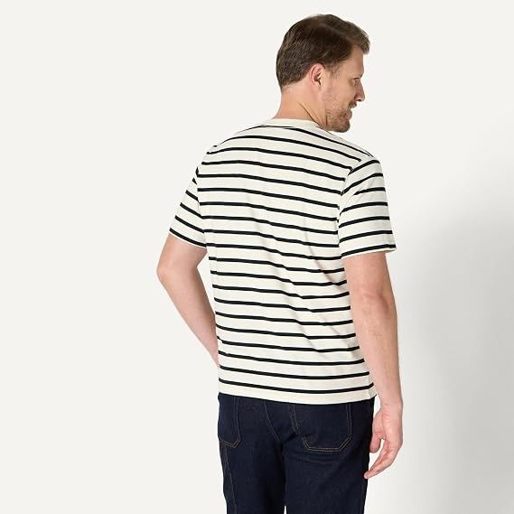 Striped Short Sleeve T-Shirt imagen 3